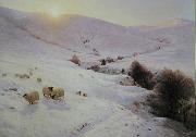 Joseph Farqharson The Sun Peeped o'er yon Southland Hills oil painting